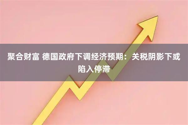 聚合財富 德國政府下調(diào)經(jīng)濟預期：關稅陰影下或陷入停滯